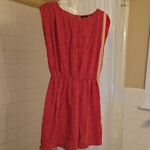 Red Polka Dot Women's Dress